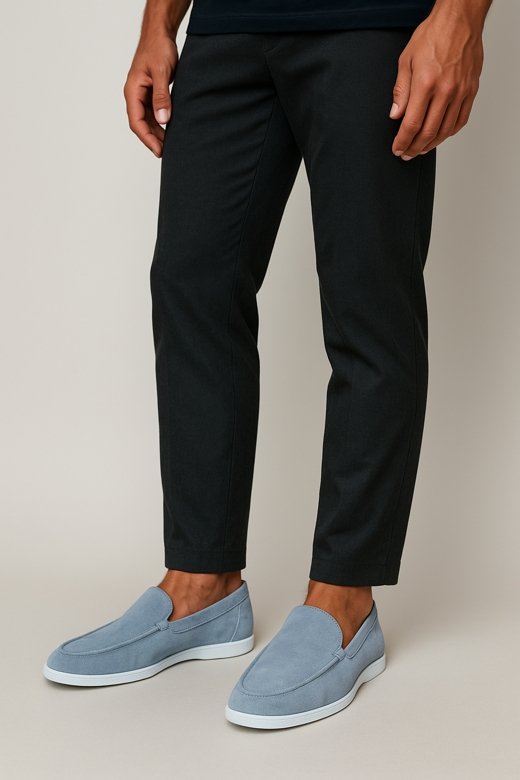 Elegáns velúr loafer