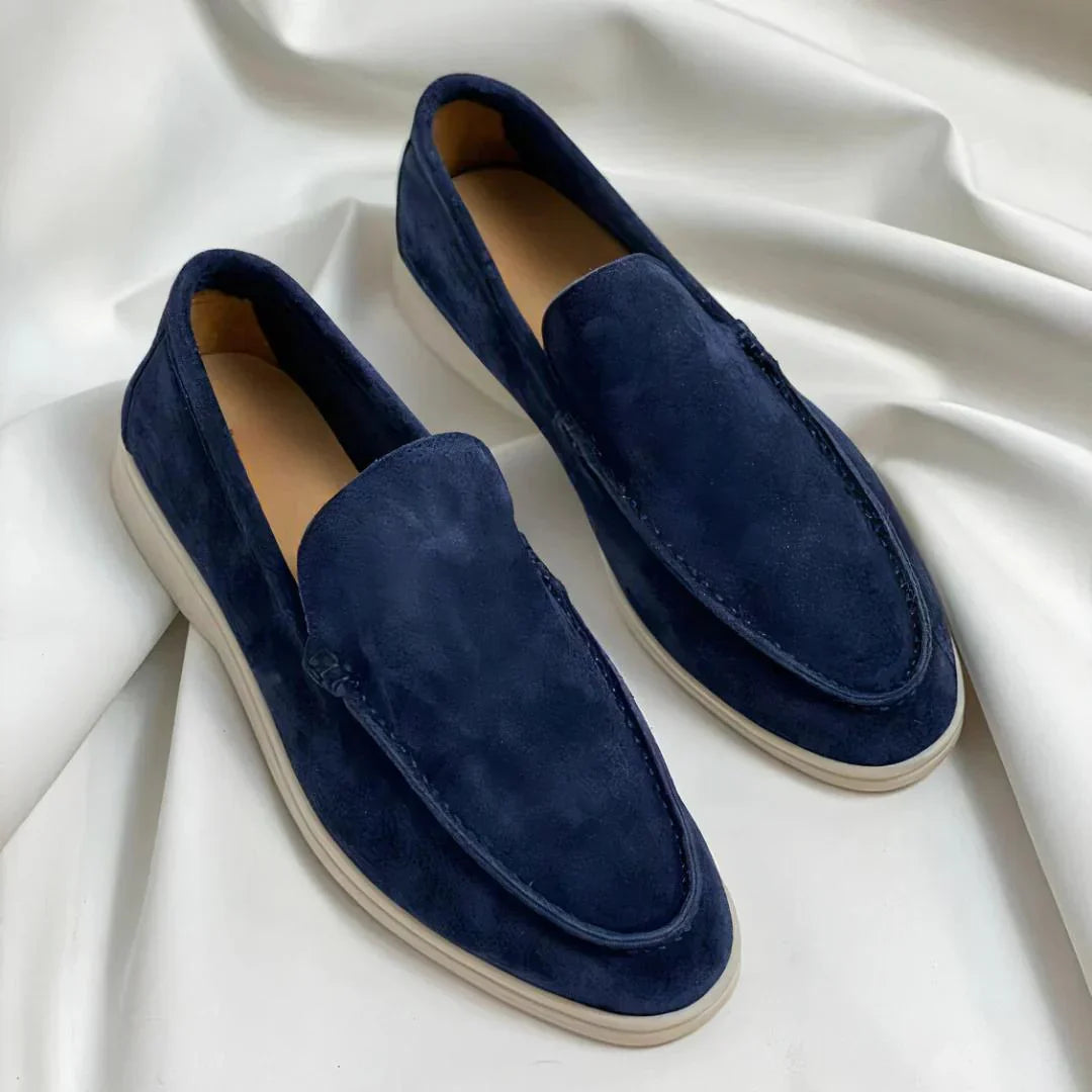 Elegáns velúr loafer