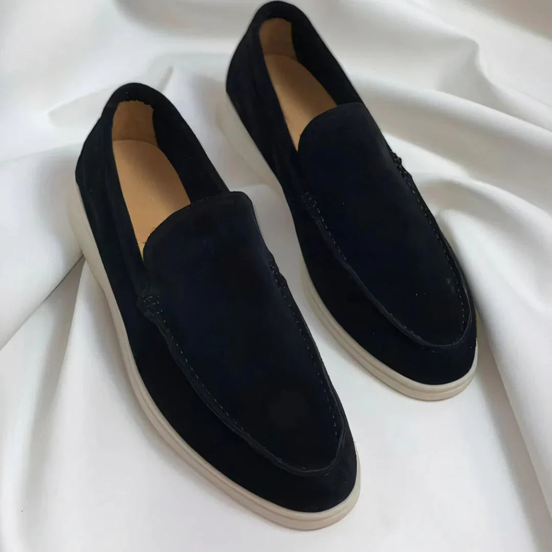 Elegáns velúr loafer