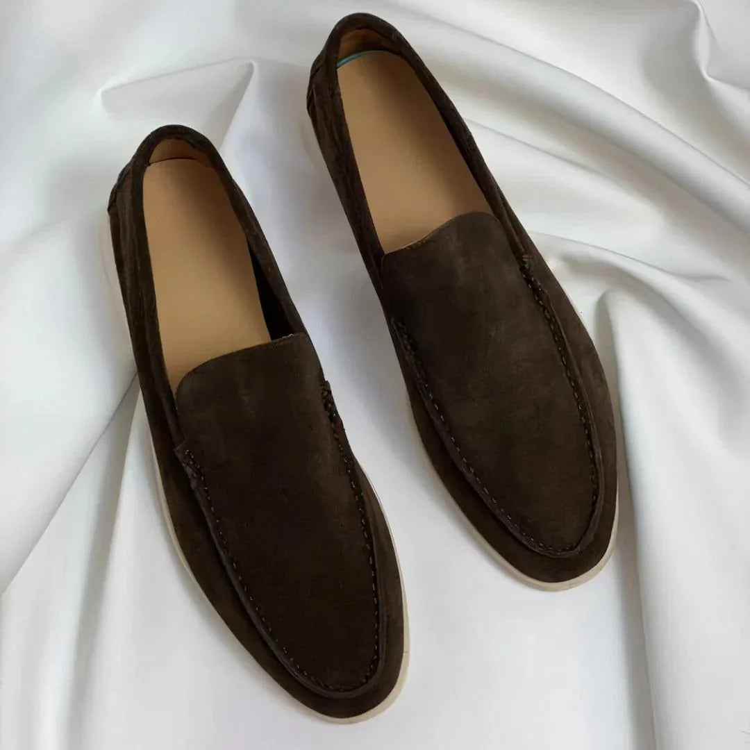 Elegáns velúr loafer