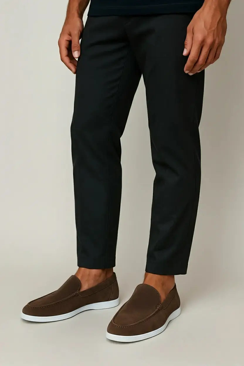 Elegáns velúr loafer