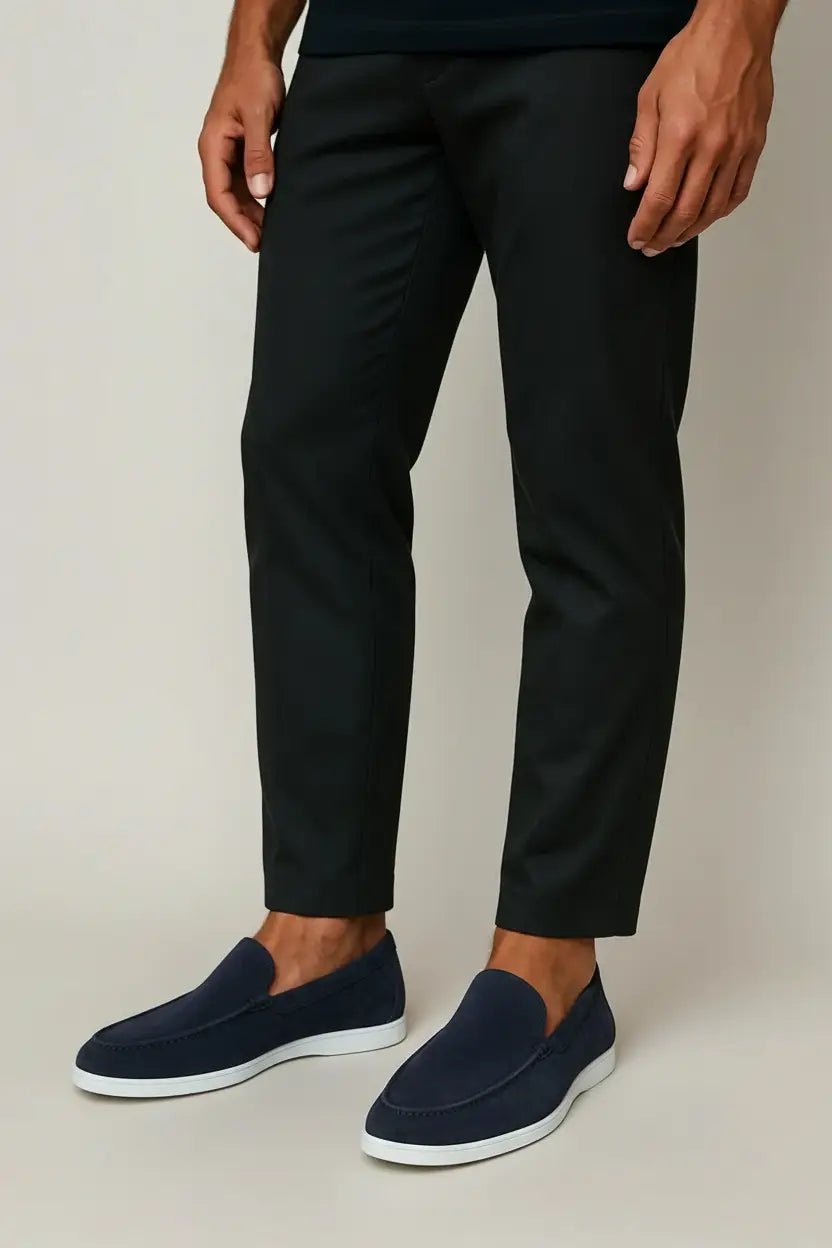 Elegáns velúr loafer