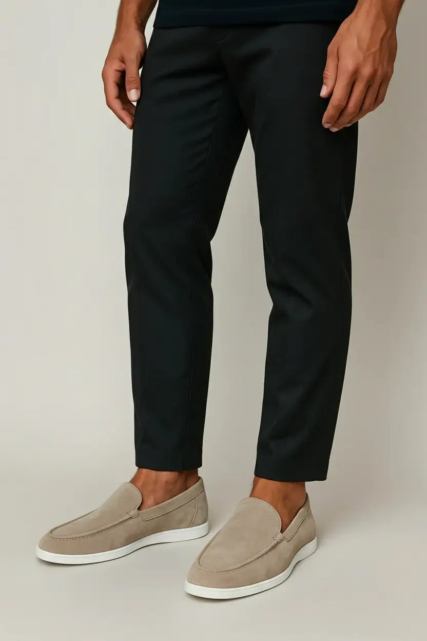 Elegáns velúr loafer