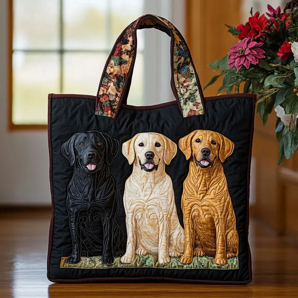 Három Labrador Kézműves Táska