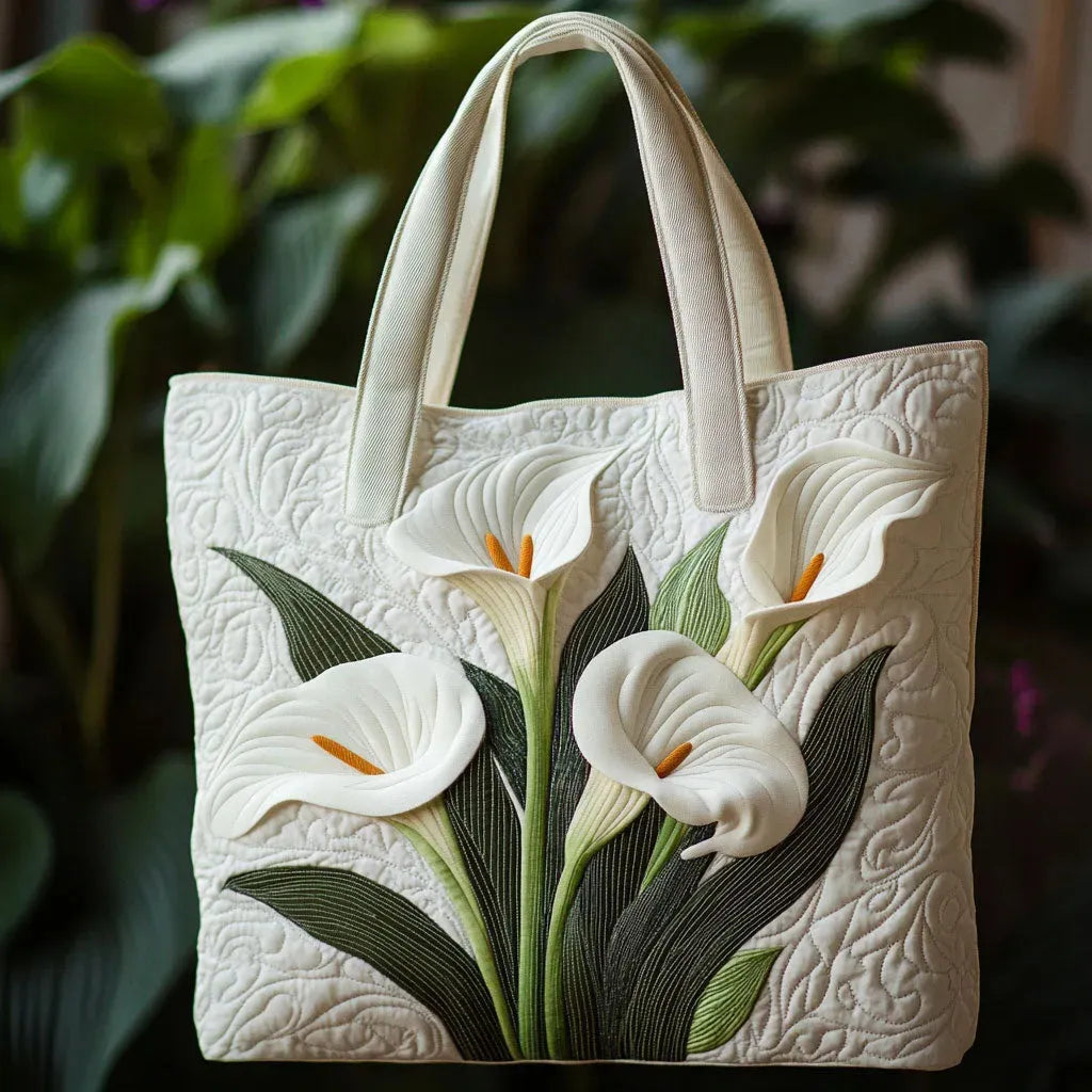 Handcrafted Quilted Bag - Aromi Bianchi