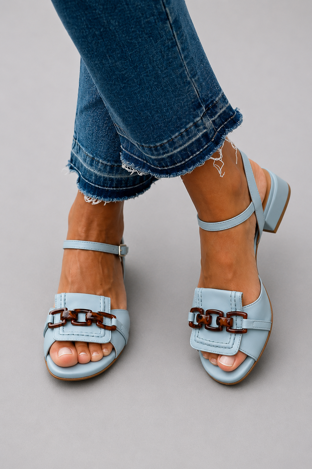 Azzurra | Eleganza Costiera Szandál