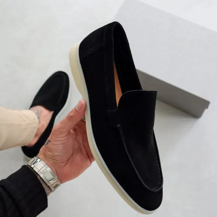 Elegáns velúr loafer