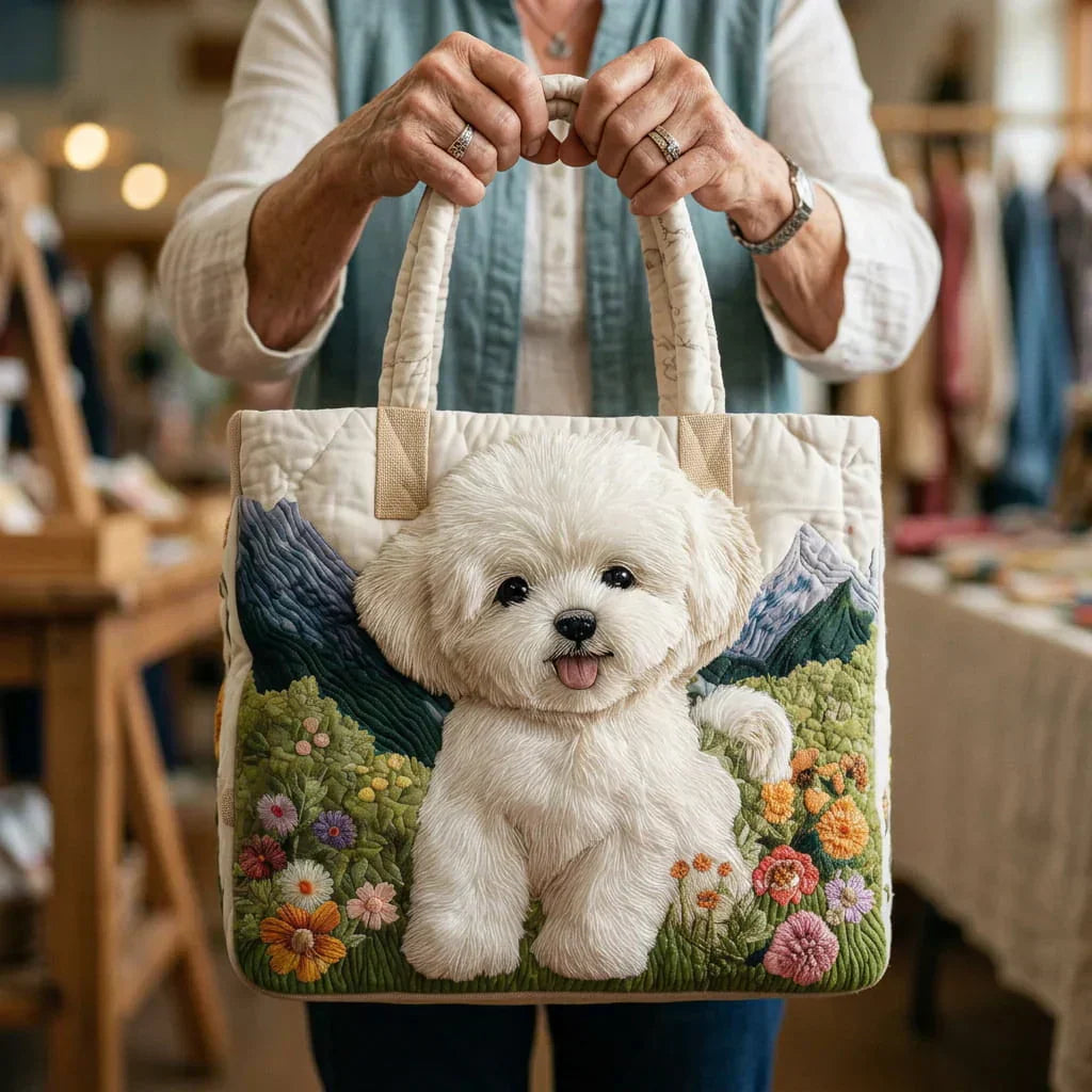 Elegáns Steppelt Táska - Bűbájos Kutyával