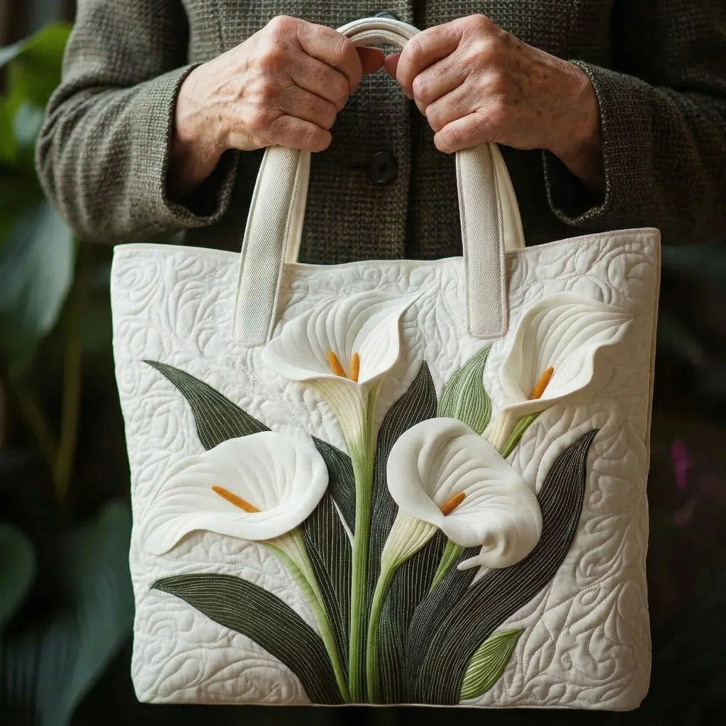 Handcrafted Quilted Bag - Aromi Bianchi