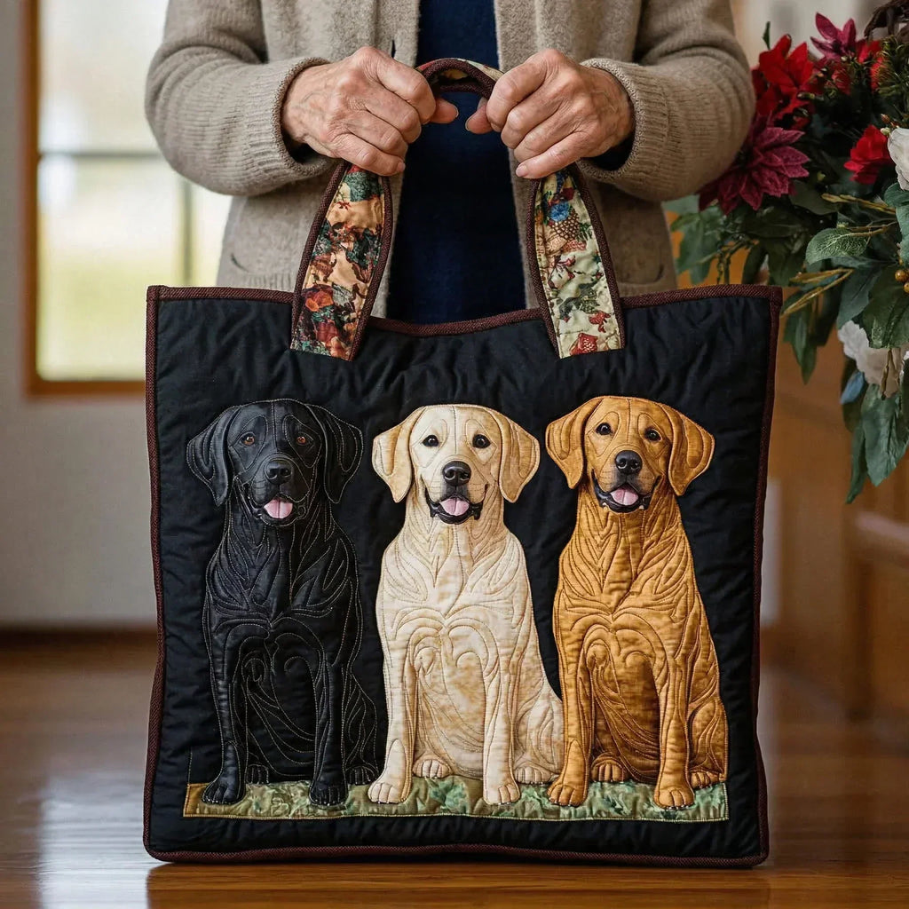 Három Labrador Kézműves Táska